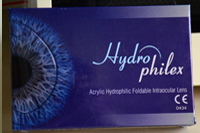 hydrophobic lenses